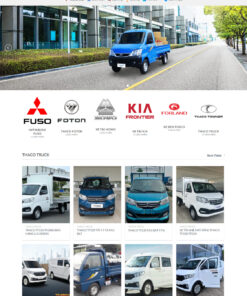 Trang Chủ Demo Website Bán Ô Tô Và Xe Tải